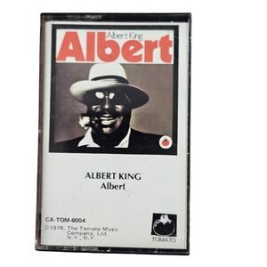 Albert King Albert Cassette Tape 1978 Tomato Music‎ Company CA-TOM-6004 Blues